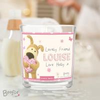 Personalised Boofle Flowers Scented Jar Candle Extra Image 3 Preview